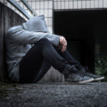 Depression Social Isolation Loneliness Mental Health Stock Photo
