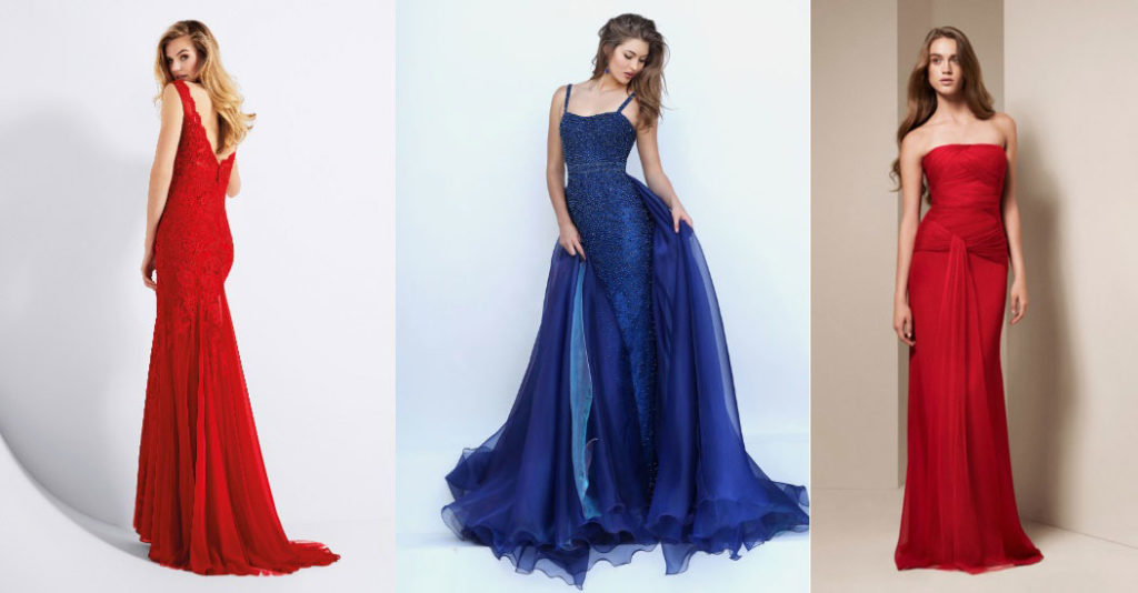 evening gowns for petite body type