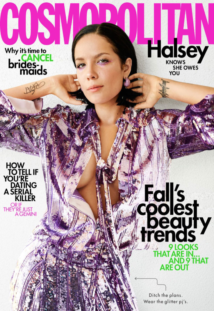 Halsey by Peggy Sirota for Cosmopolitan Magazine