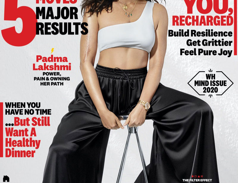 Padma Lakshmi on Women’s Health September 2020 Cover.