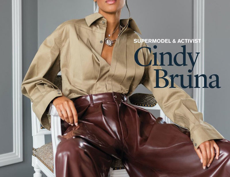 Cindy Bruna for FASHION Magazine cover