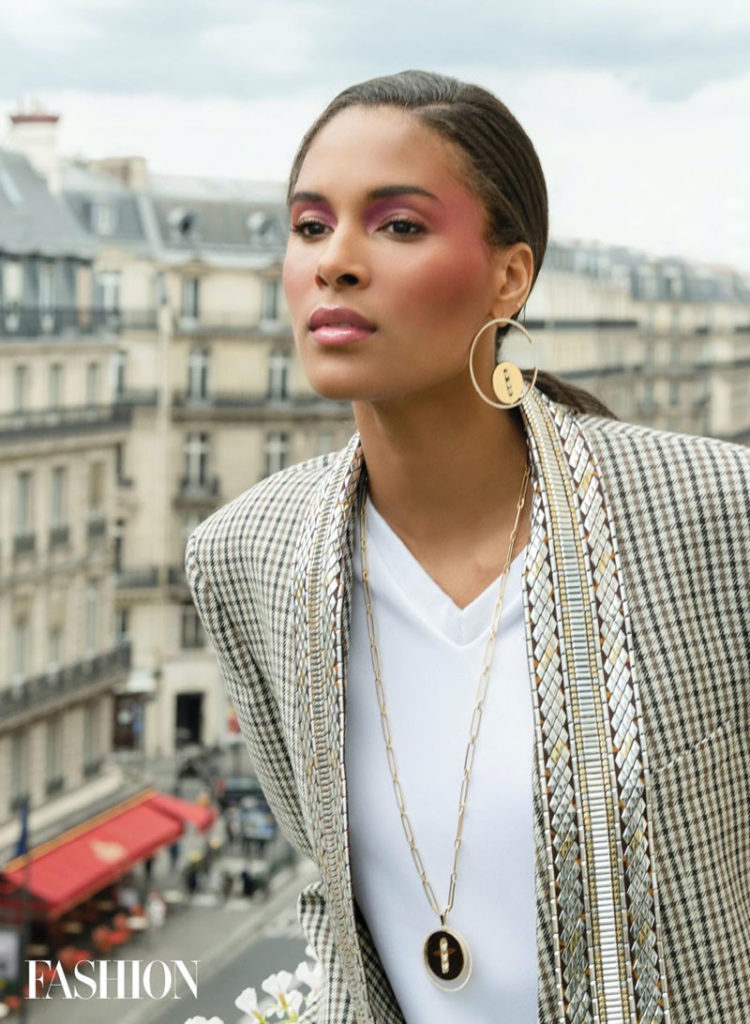 Cindy Bruna for FASHION Magazine