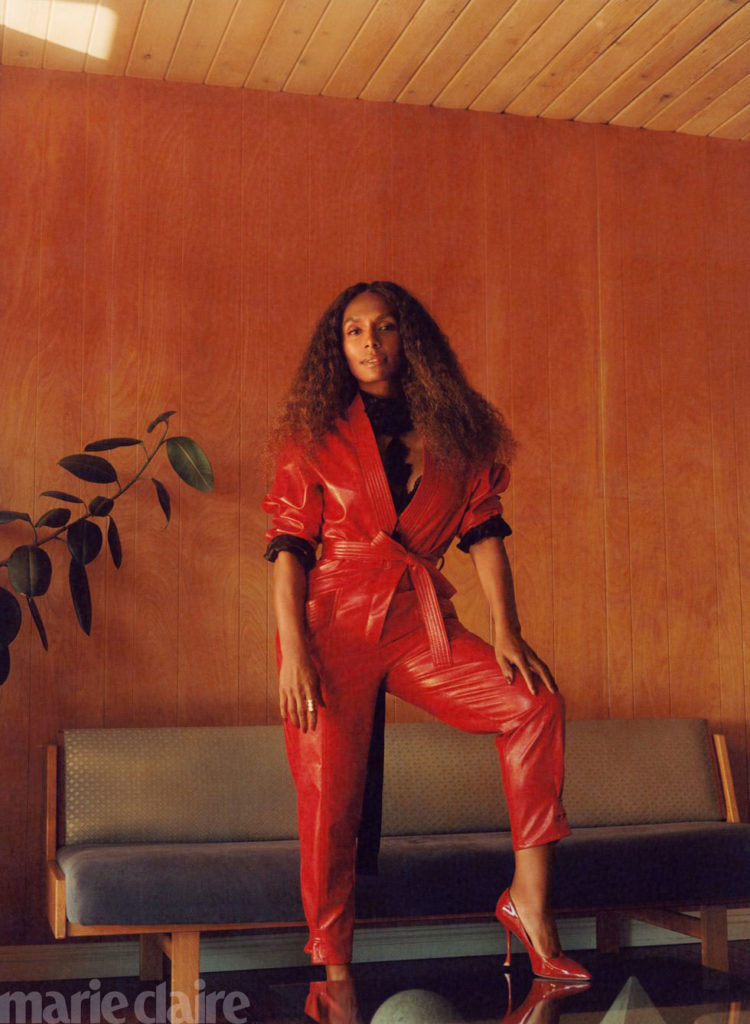 Janet Mock by Luke Gilford for Marie Claire August 2020