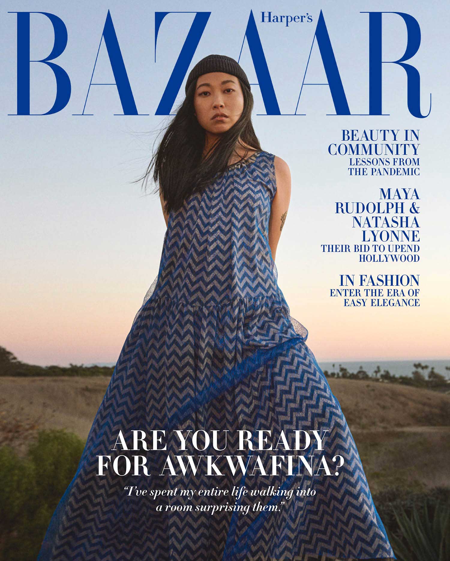 Awkwafina by Ryan McGinley for Harper's Bazaar US