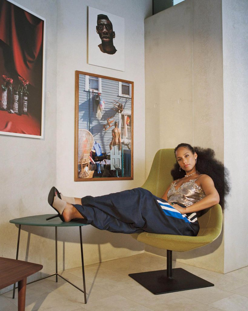 Alicia Keys by Daria Kobayashi Ritch for Allure US April 2021