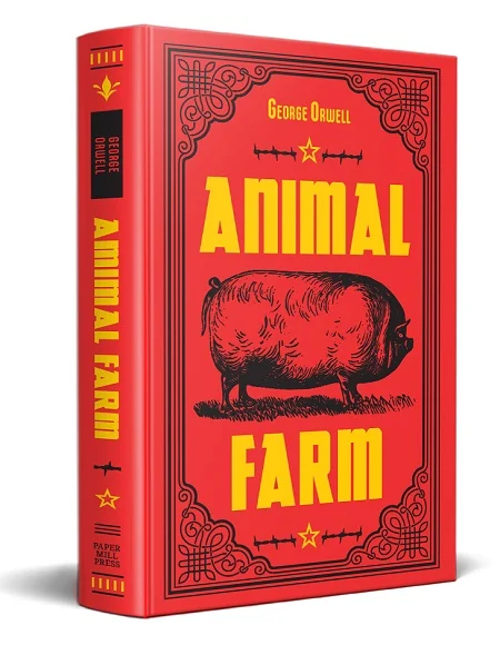 Animal Farm by George Orwell - Imitation Leather Cover
