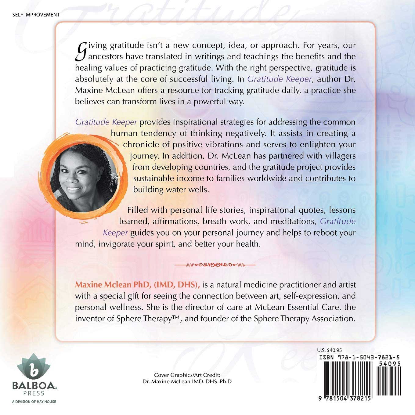 Gratitude Keeper: a year of inspiration, one day at a time by Dr. Maxine McLean