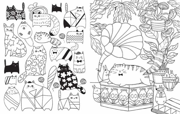 A Million Cute Animals: Adorable Animals to Color by Lulu Mayo - Paperback