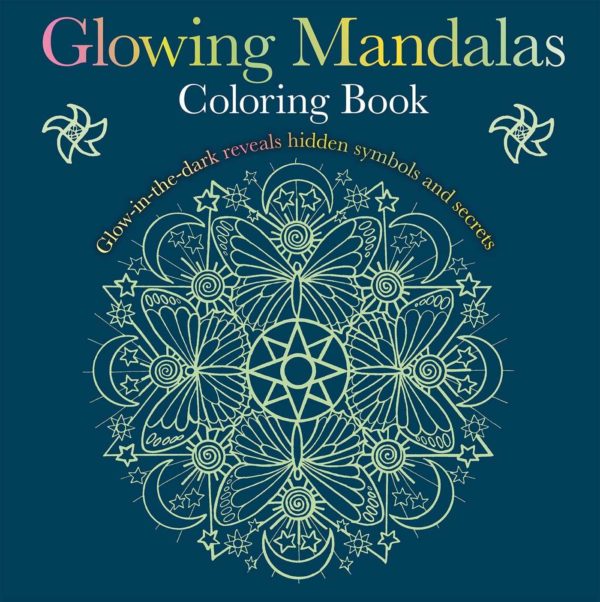 Glowing Mandalas Coloring Book by Susan Hayes - Paperback