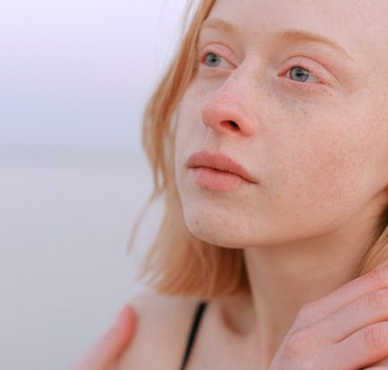 Close up photo of a woman