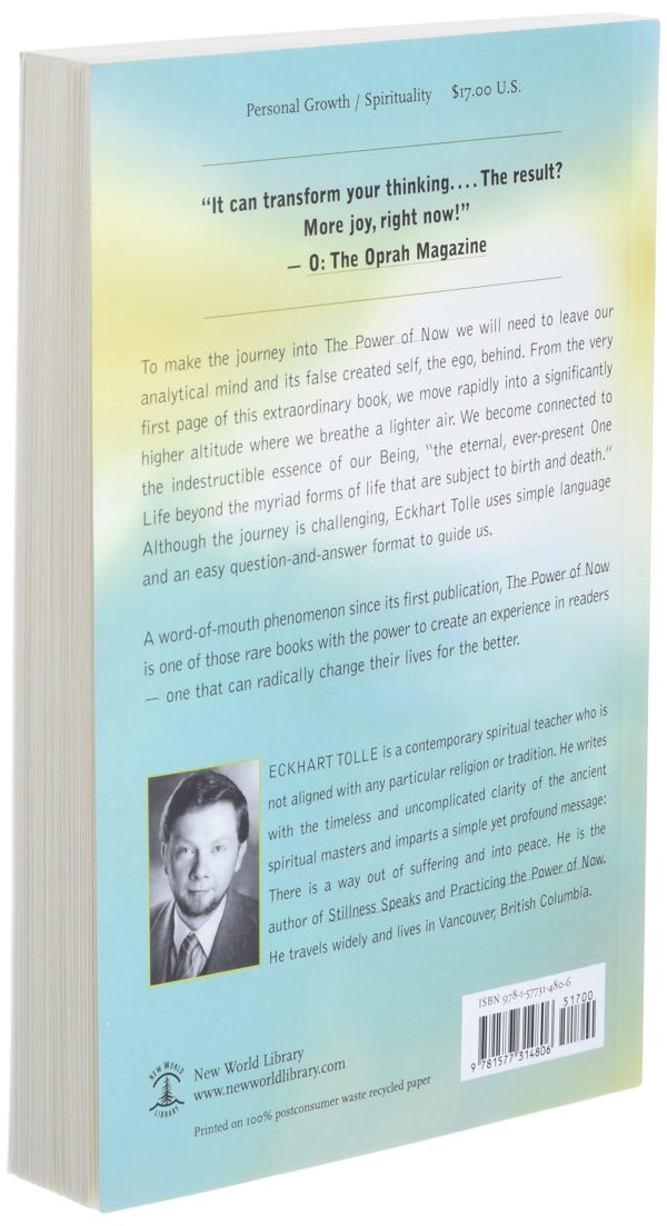 The Power of Now: A Guide to Spiritual Enlightenment by Eckhart Tolle - Paperback