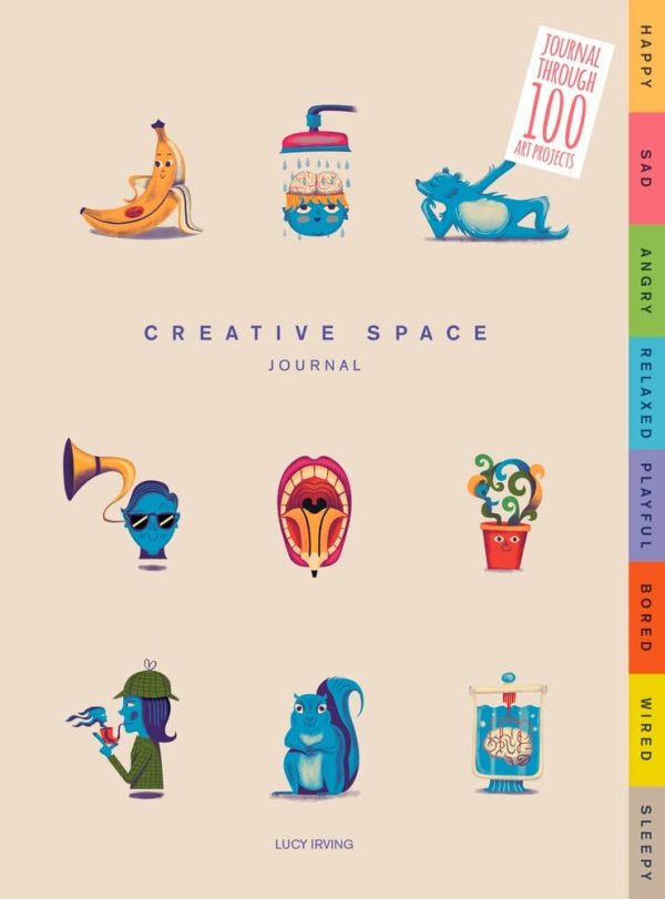 Creative Space Journal by Lucy Irving - Paperback