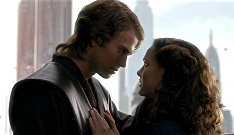 Anakin Skywalker and Padme